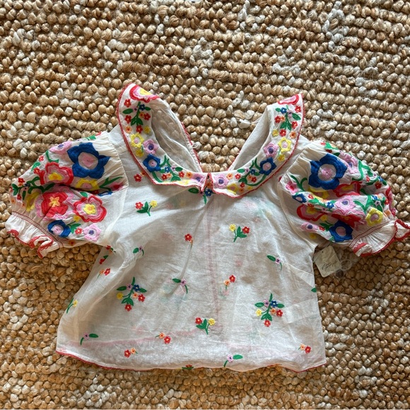 Free people embroidered blouse - Picture 3 of 4